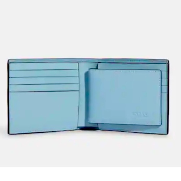 NWT Coach Men’s 3 in-1 Wallet boxed Gift set - Picture 7 of 9